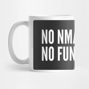 Cybersecurity No NMAP no Fun Black Background Mug